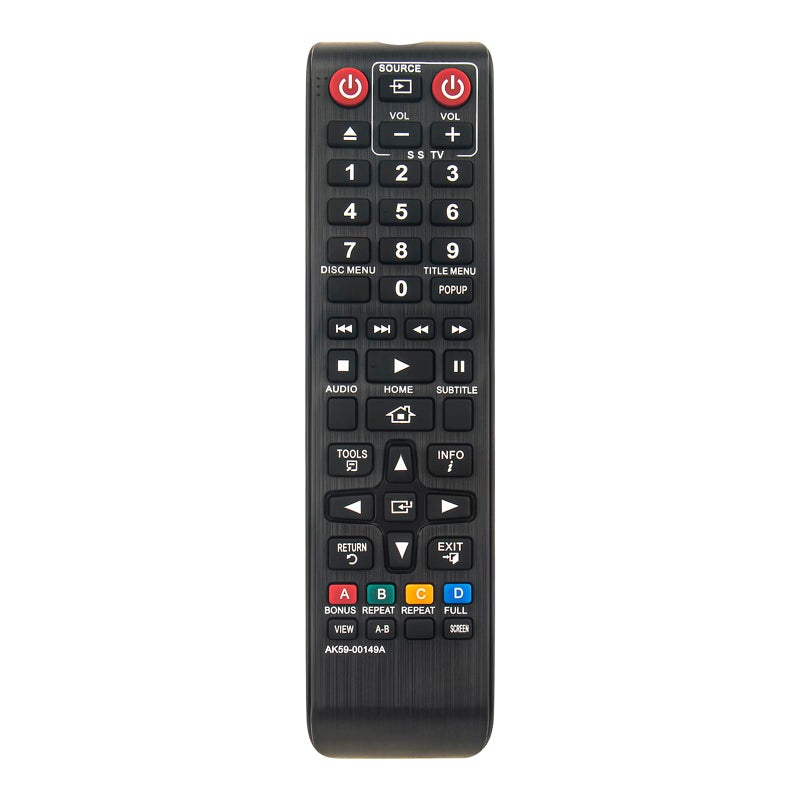 Beyution New AK59-00149A Remote Control fit for Samsung Blu-Ray Disc DVD Player BD-ES5300 BD-F5100 BD-F5500 BD-FM51 BD-FM51C BD-FM57C BD-H510 BD-H5100 BD-H5900 BD-HM51 BD-HM59 BD-HM59C BD-J5700 BD-J5900 - Image 1